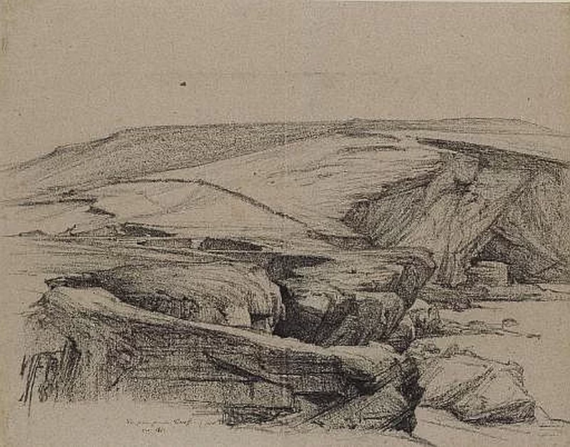 Veduta della Pointe du Raz, in Bretagna